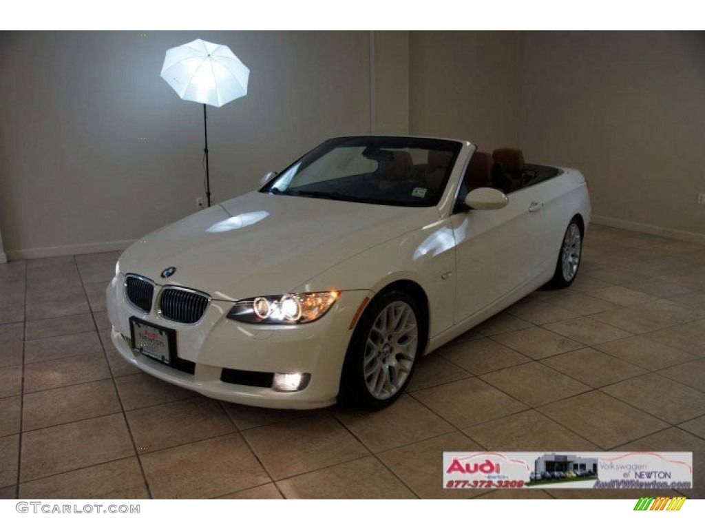 2009 3 Series 328i Convertible - Alpine White / Saddle Brown Dakota Leather photo #81