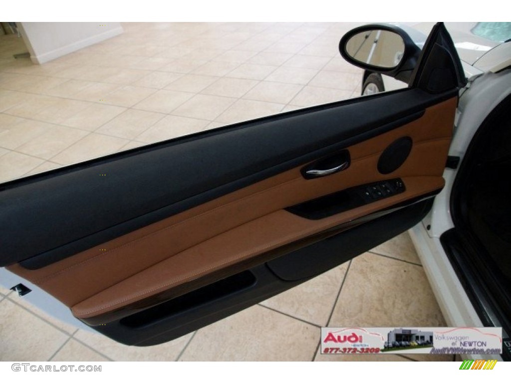 2009 3 Series 328i Convertible - Alpine White / Saddle Brown Dakota Leather photo #89