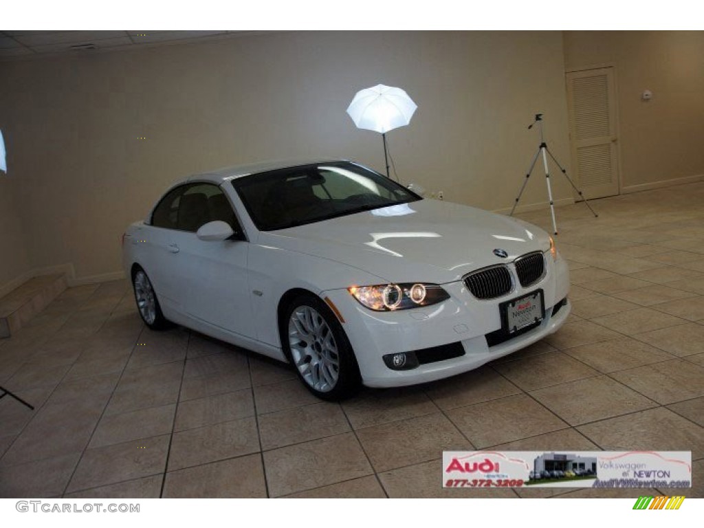 2009 3 Series 328i Convertible - Alpine White / Saddle Brown Dakota Leather photo #95
