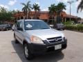 2004 Satin Silver Metallic Honda CR-V LX  photo #2