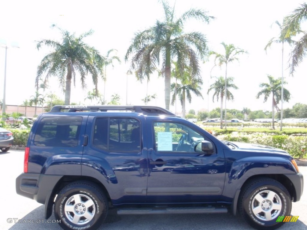 2008 Xterra S - Midnight Blue / Steel/Graphite photo #5