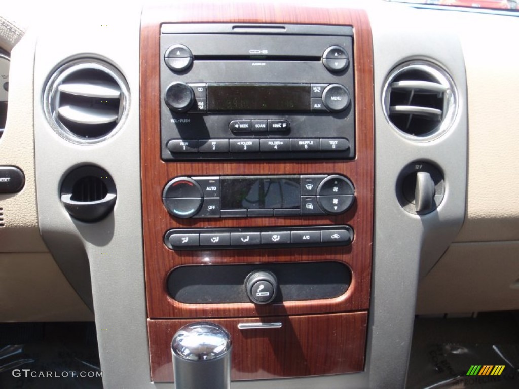 2006 F150 Lariat SuperCrew - Dark Stone Metallic / Tan photo #26