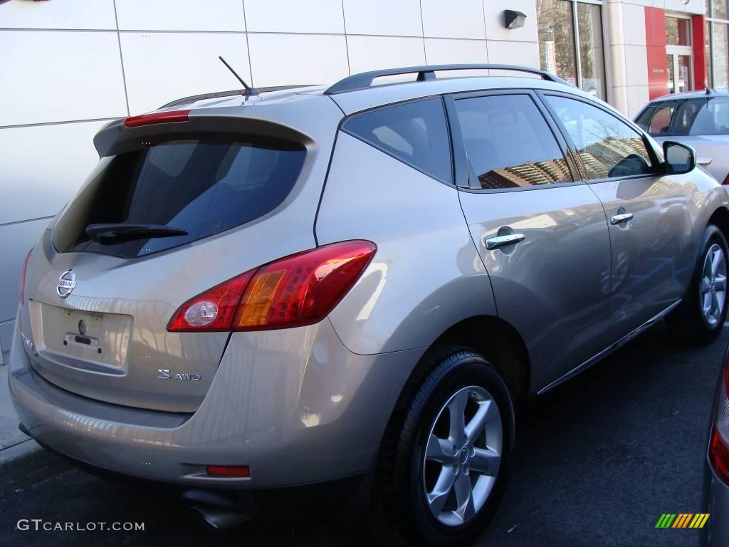 2009 Murano S AWD - Saharan Stone Metallic / Black photo #3