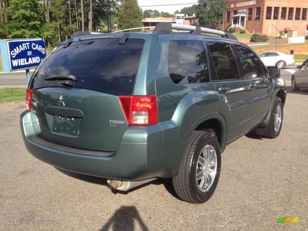 2005 Endeavor Limited AWD - Machine Green Metallic / Sand Blast Beige photo #3