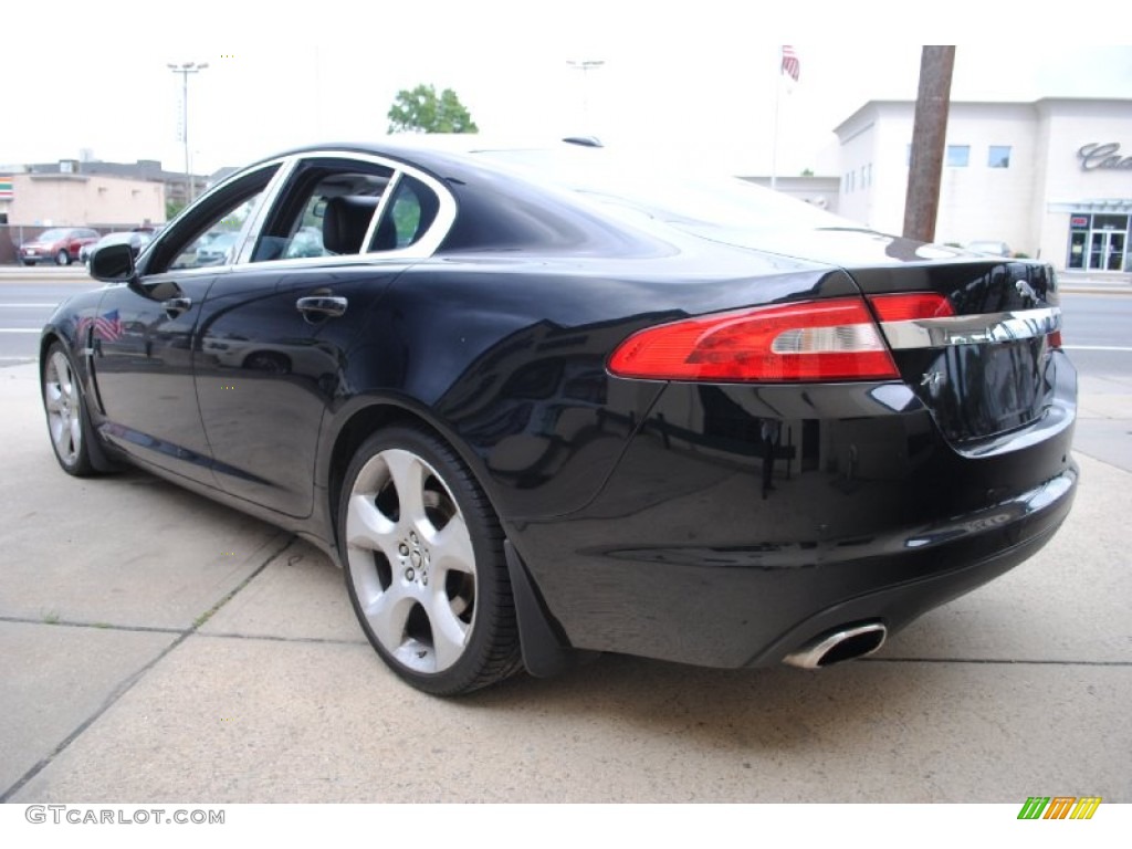 Ebony Black 2009 Jaguar XF Supercharged Exterior Photo #66630249