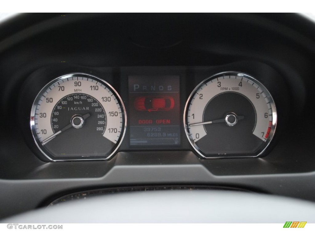 2009 Jaguar XF Supercharged Gauges Photo #66630335