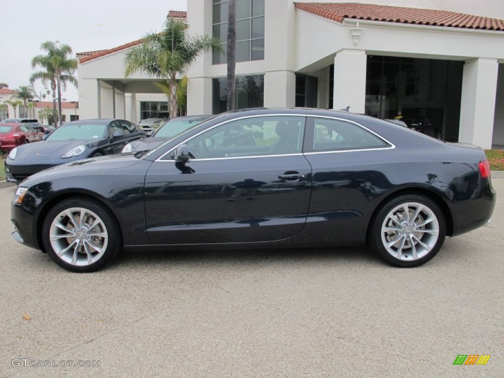 Moonlight Blue Metallic 2013 Audi A5 2.0T quattro Coupe Exterior Photo #66631976