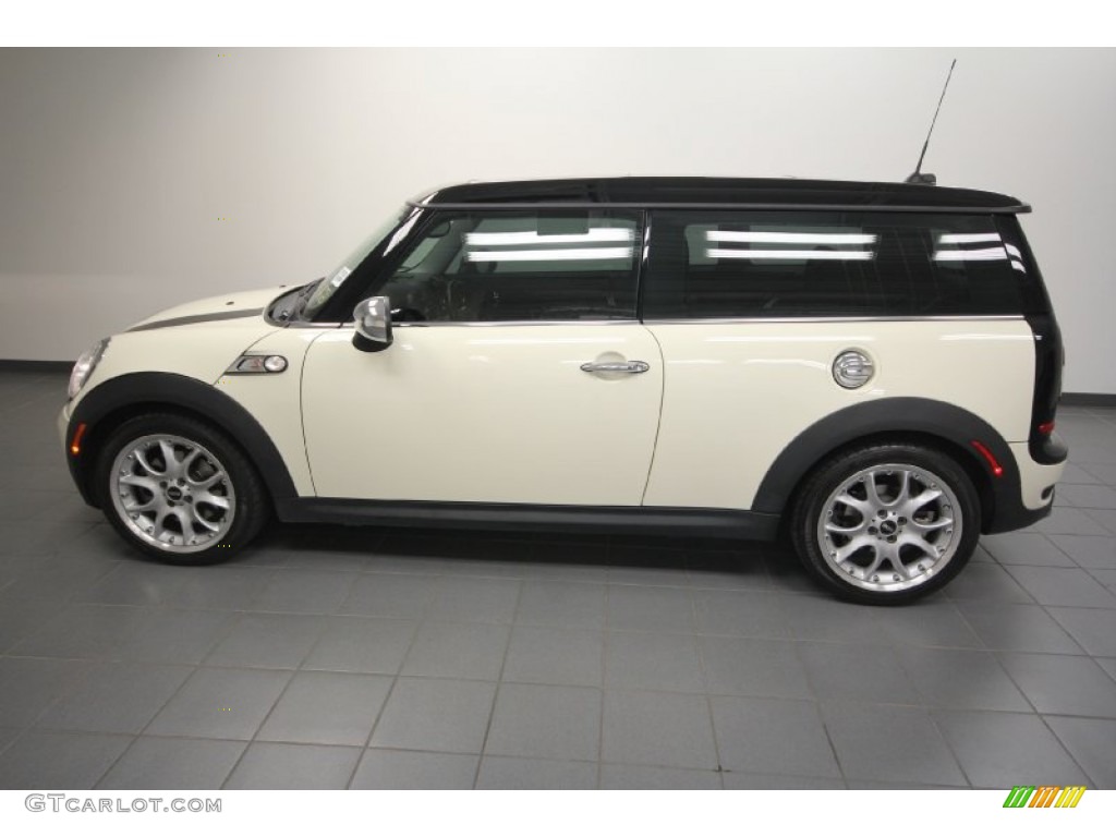 Pepper White 2009 Mini Cooper S Clubman Exterior Photo #66632705