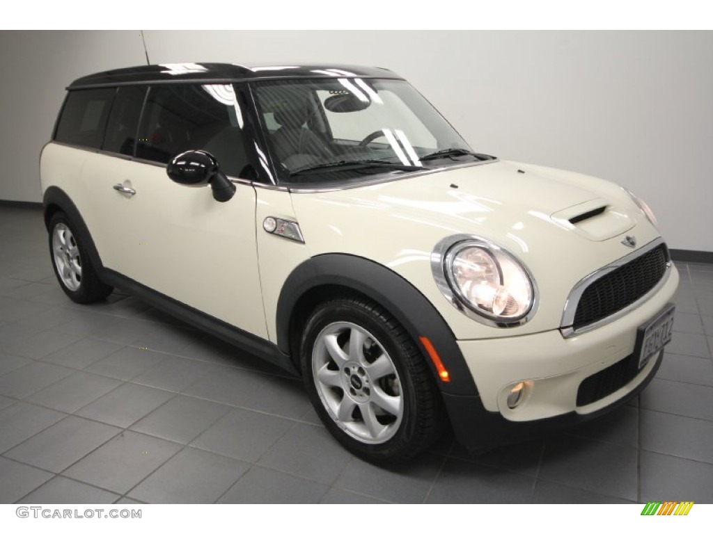 2008 Cooper S Clubman - Pepper White / Punch Carbon Black photo #1