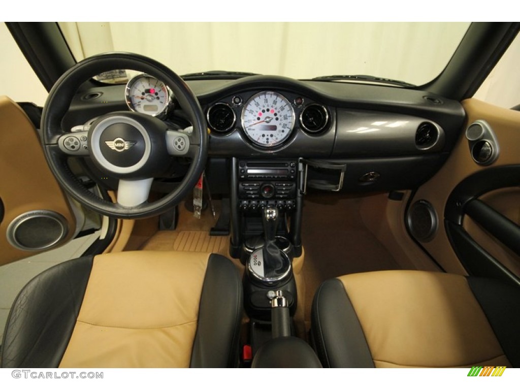 2007 Cooper Convertible - Pepper White / Cordoba Beige photo #4