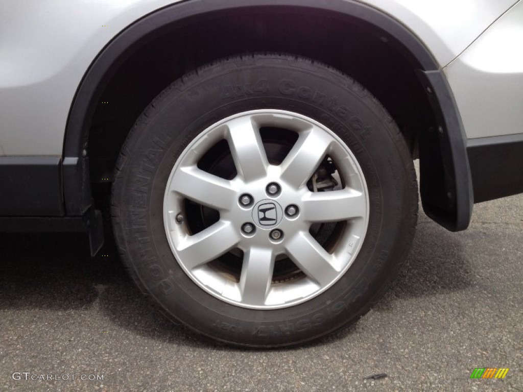 2009 CR-V EX-L 4WD - Alabaster Silver Metallic / Gray photo #2