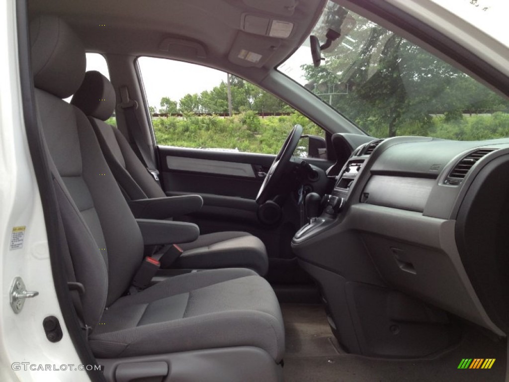 2010 CR-V LX AWD - Taffeta White / Gray photo #15