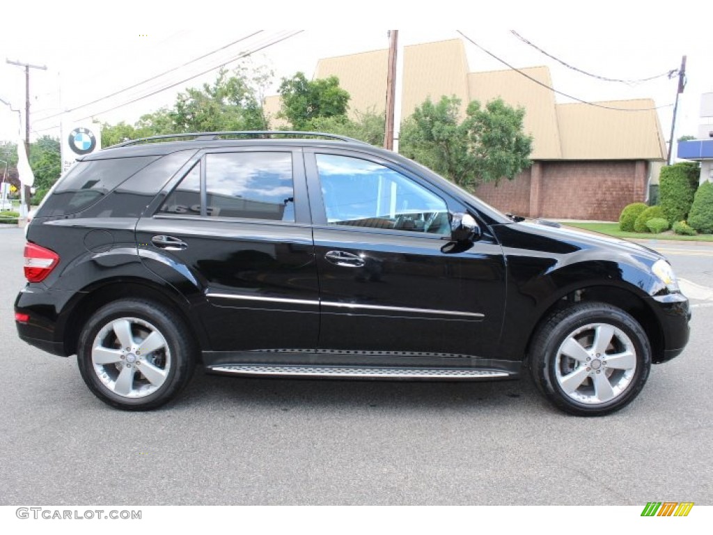 Black 2009 Mercedes-Benz ML 350 4Matic Exterior Photo #66635816