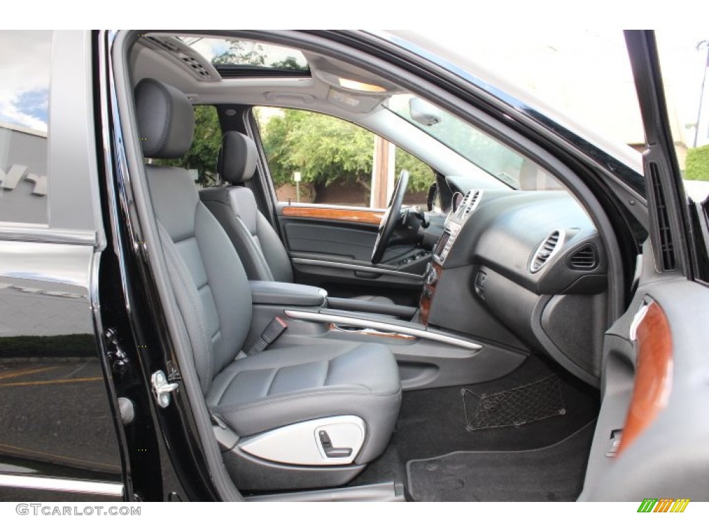 Black Interior 2009 Mercedes-Benz ML 350 4Matic Photo #66636029