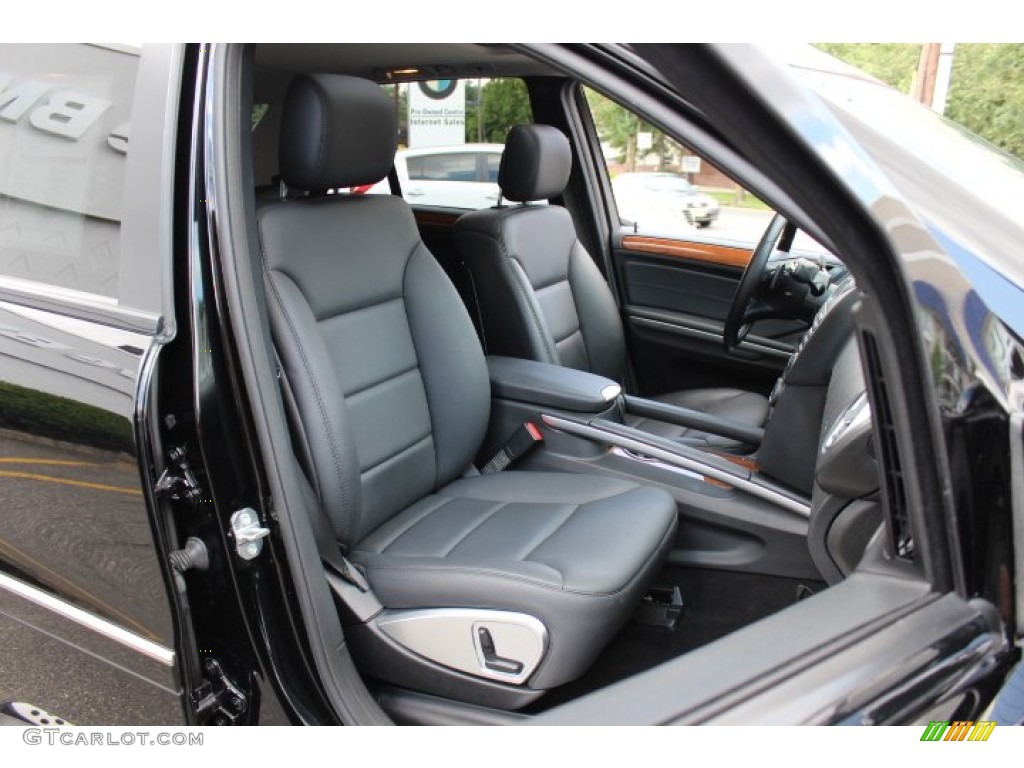 Black Interior 2009 Mercedes-Benz ML 350 4Matic Photo #66636035