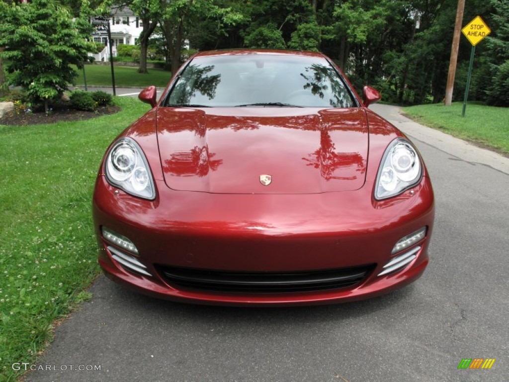 Ruby Red Metallic 2012 Porsche Panamera 4 Exterior Photo #66636530