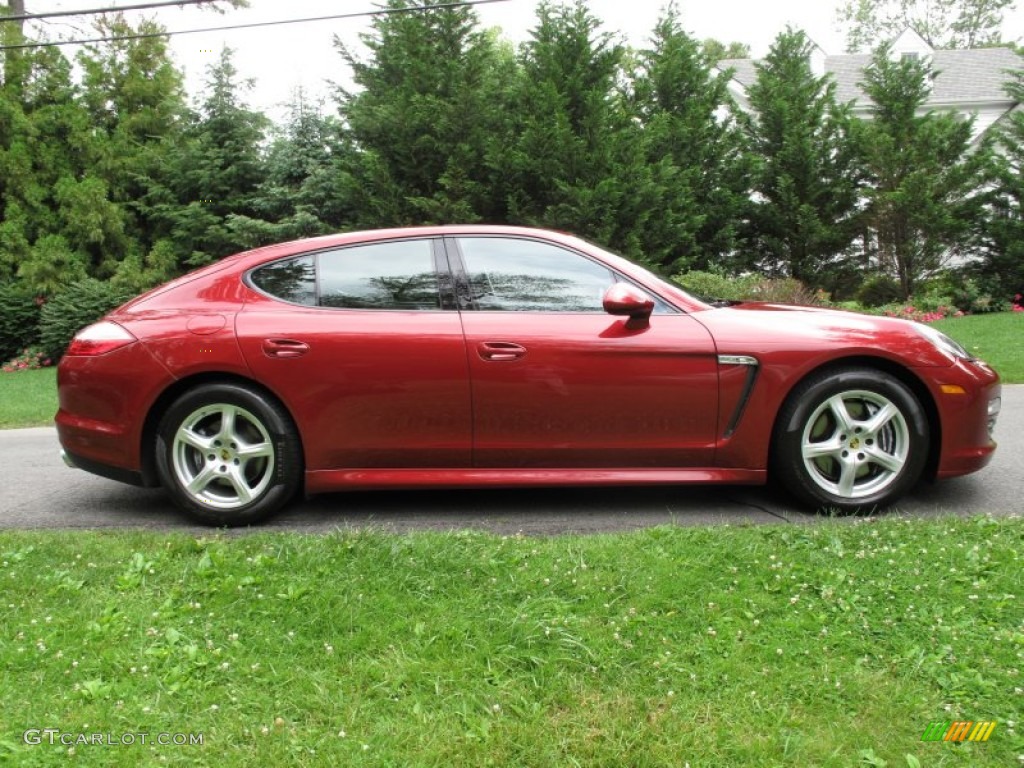 Ruby Red Metallic 2012 Porsche Panamera 4 Exterior Photo #66636578