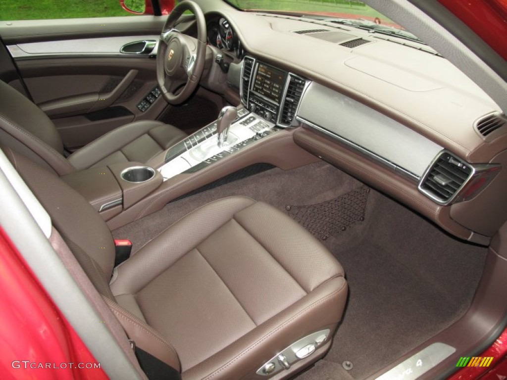 Espresso Interior 2012 Porsche Panamera 4 Photo #66636671