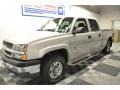 2004 Silver Birch Chevrolet Silverado 2500HD LT Crew Cab 4x4  photo #36