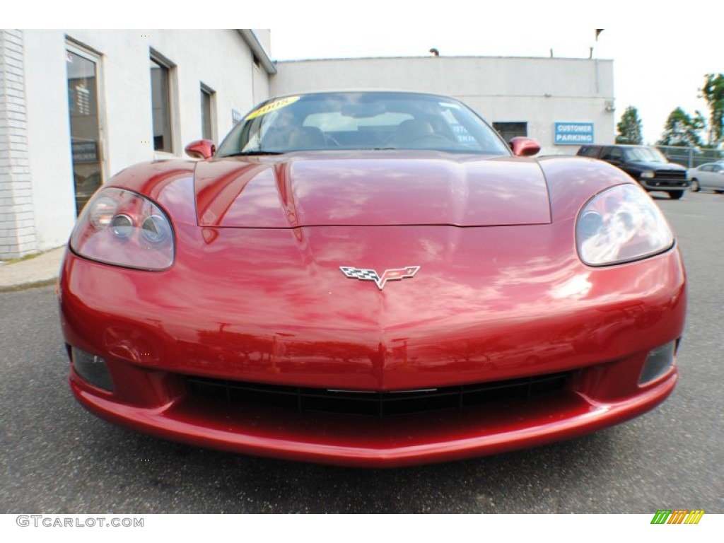 Crystal Red Metallic 2008 Chevrolet Corvette Convertible Exterior Photo #66637034