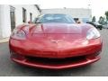 2008 Crystal Red Metallic Chevrolet Corvette Convertible  photo #2