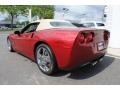 2008 Crystal Red Metallic Chevrolet Corvette Convertible  photo #4