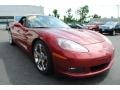 2008 Crystal Red Metallic Chevrolet Corvette Convertible  photo #7