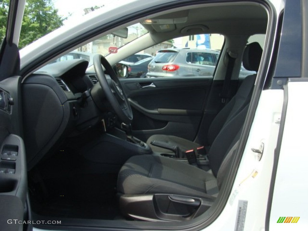 2011 Jetta S Sedan - Candy White / Titan Black photo #6