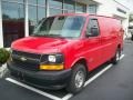 2006 Victory Red Chevrolet Express 2500 Cargo Van  photo #1