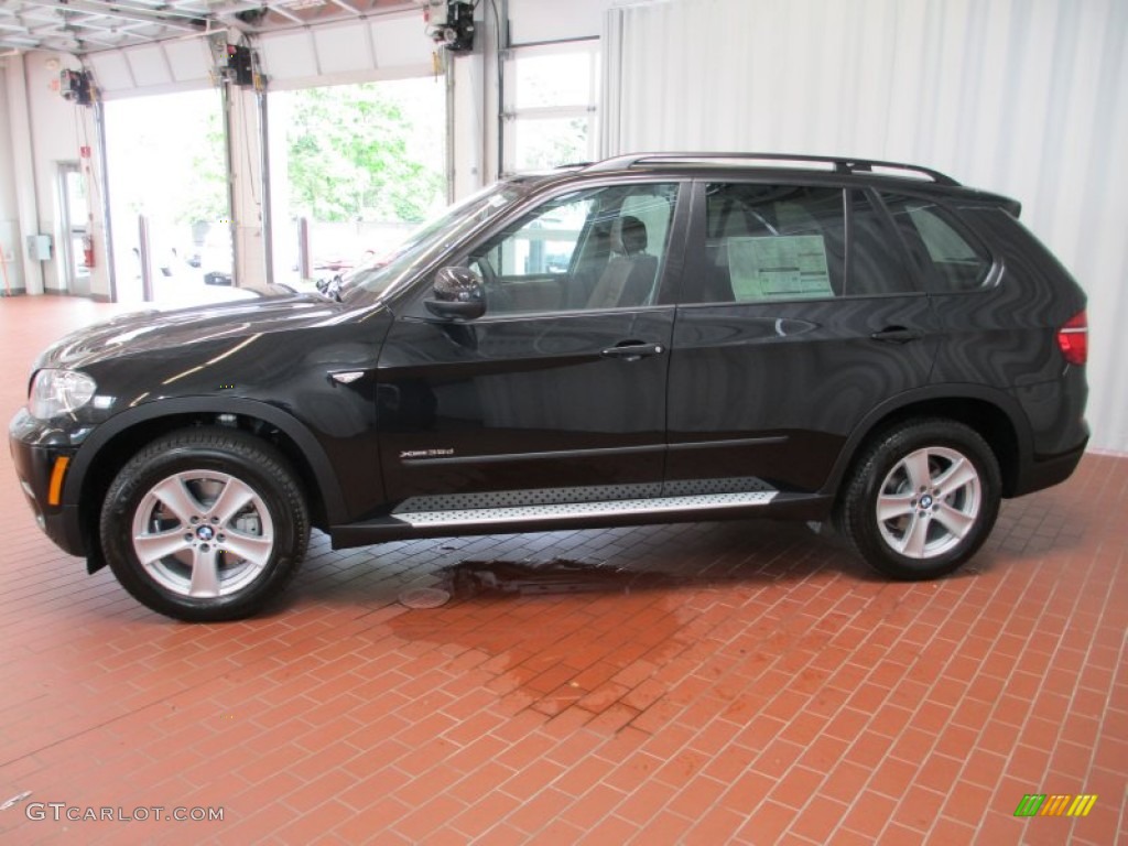 Jet Black 2012 BMW X5 xDrive35d Exterior Photo #66639283