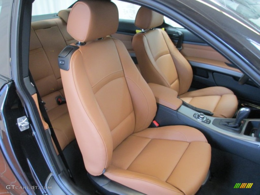 Saddle Brown Interior 2012 BMW 3 Series 335i xDrive Coupe Photo #66639859
