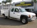 Summit White - Sierra 2500HD Work Truck Extended Cab Utility Photo No. 1