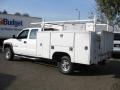 Summit White - Sierra 2500HD Work Truck Extended Cab Utility Photo No. 4