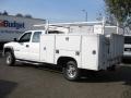 2004 Summit White GMC Sierra 2500HD Work Truck Extended Cab Utility  photo #4