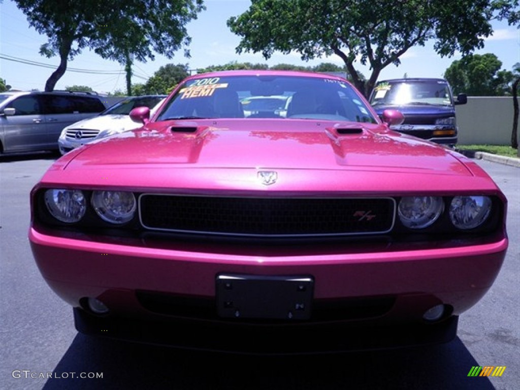Furious Fuchsia 2010 Dodge Challenger R/T Classic Furious Fuchsia Edition Exterior Photo #66640586