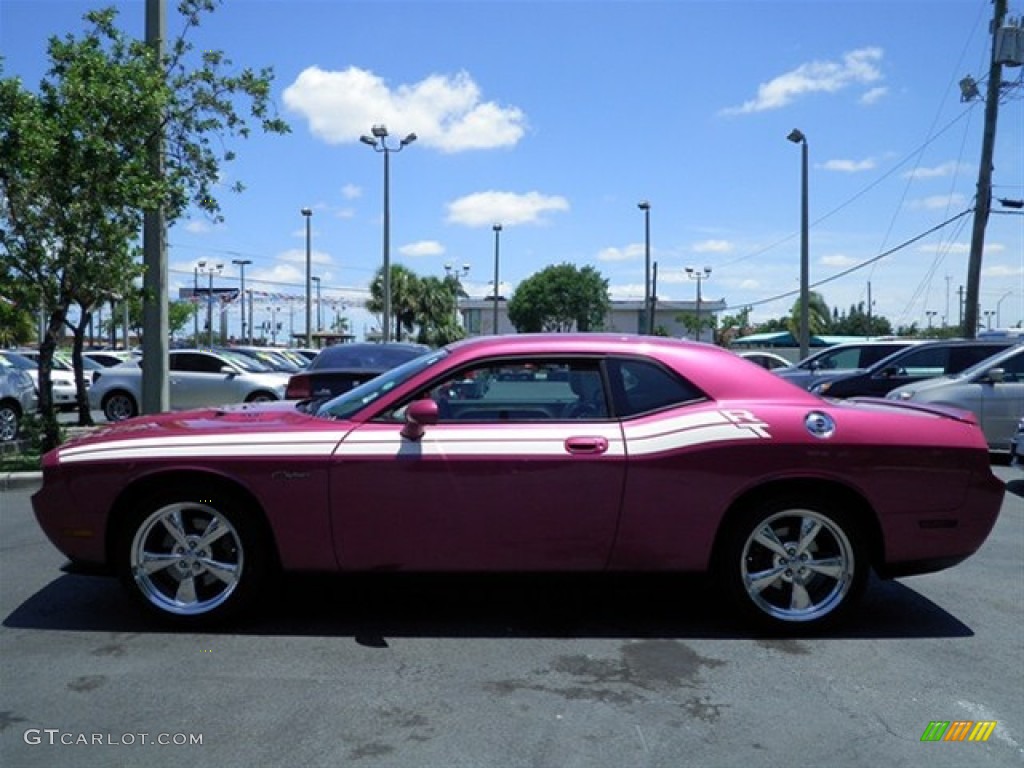 Furious Fuchsia 2010 Dodge Challenger R/T Classic Furious Fuchsia Edition Exterior Photo #66640631