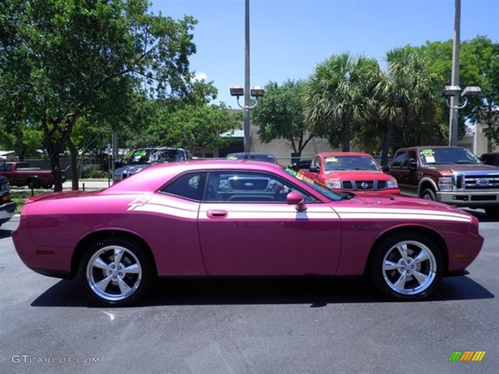 Furious Fuchsia 2010 Dodge Challenger R/T Classic Furious Fuchsia Edition Exterior Photo #66640727