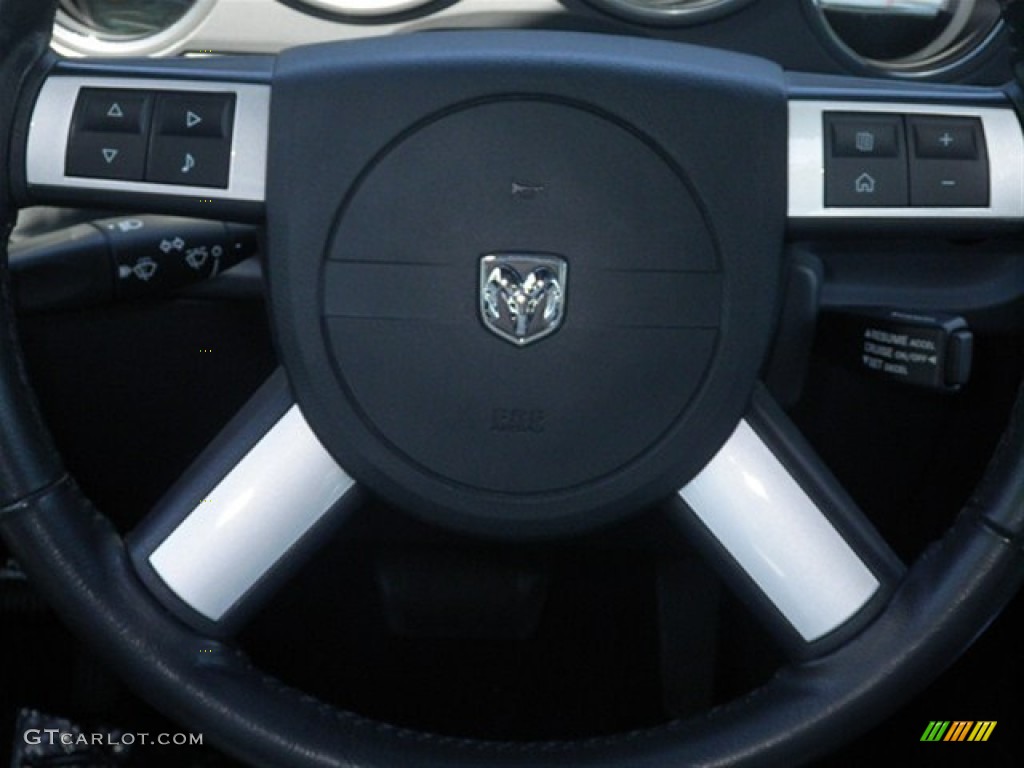 2010 Challenger R/T Classic Furious Fuchsia Edition - Furious Fuchsia / Pearl White Leather photo #37