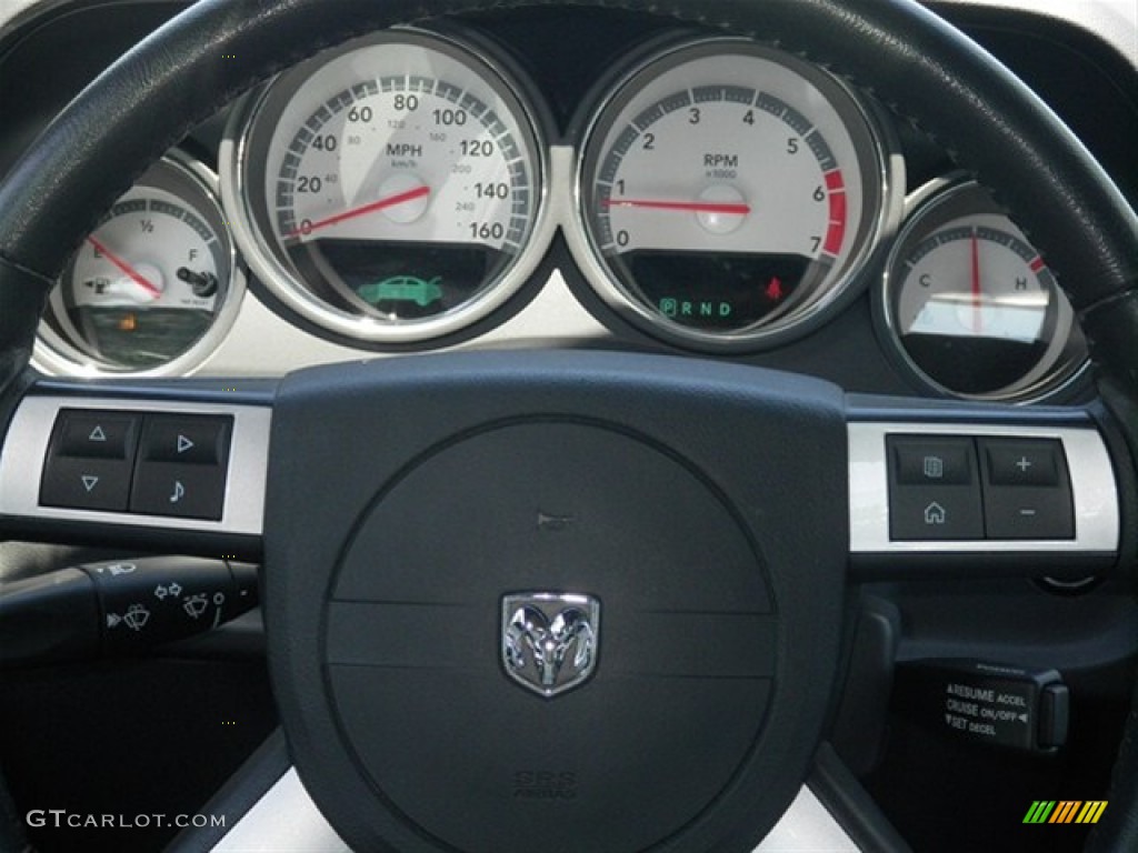 2010 Dodge Challenger R/T Classic Furious Fuchsia Edition Gauges Photo #66640838
