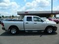 2009 Bright Silver Metallic Dodge Ram 1500 ST Quad Cab  photo #2