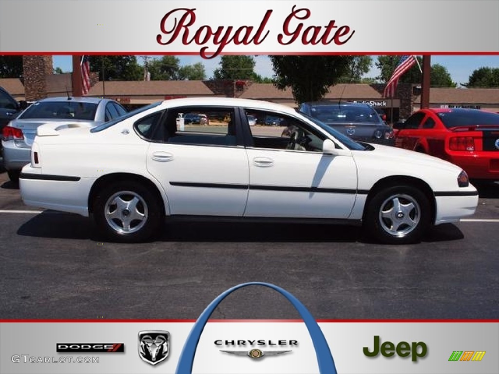 2004 Impala  - White / Medium Gray photo #1
