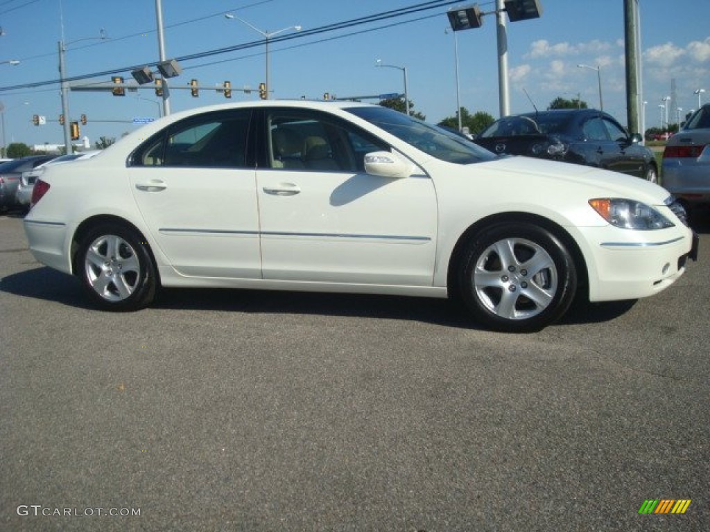 Premium White Pearl 2008 Acura RL 3.5 AWD Sedan Exterior Photo #66642008