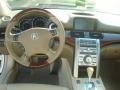 2008 Acura RL Parchment Interior Dashboard Photo
