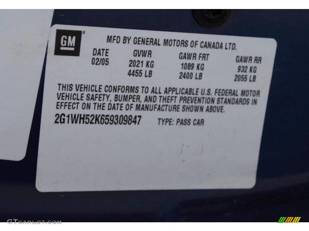 2005 Impala LS - Laser Blue Metallic / Medium Gray photo #41
