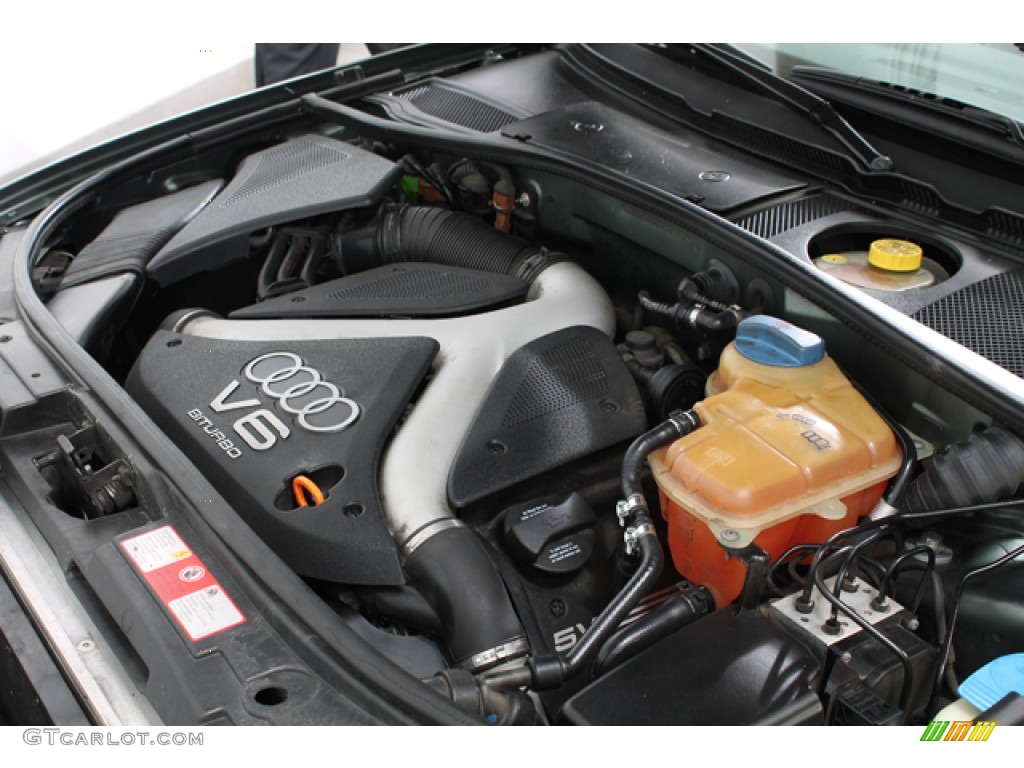 2001 Audi Allroad 2.7T quattro Avant 2.7 Liter Twin-Turbocharged DOHC 30-Valve V6 Engine Photo #66643379