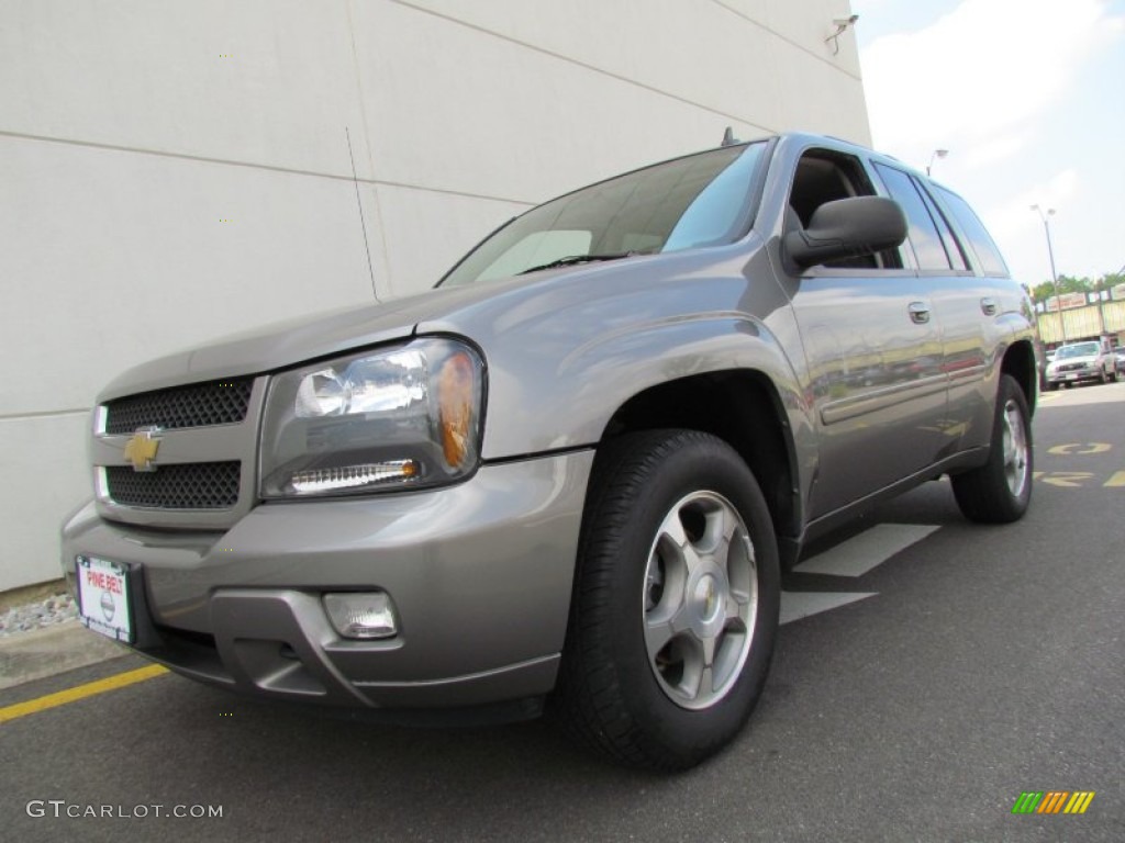 2009 TrailBlazer LT 4x4 - Graystone Metallic / Ebony photo #1