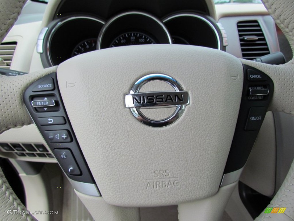2011 Nissan Murano CrossCabriolet AWD Controls Photo #66644375