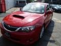 2008 Lightning Red Subaru Impreza WRX Sedan  photo #2