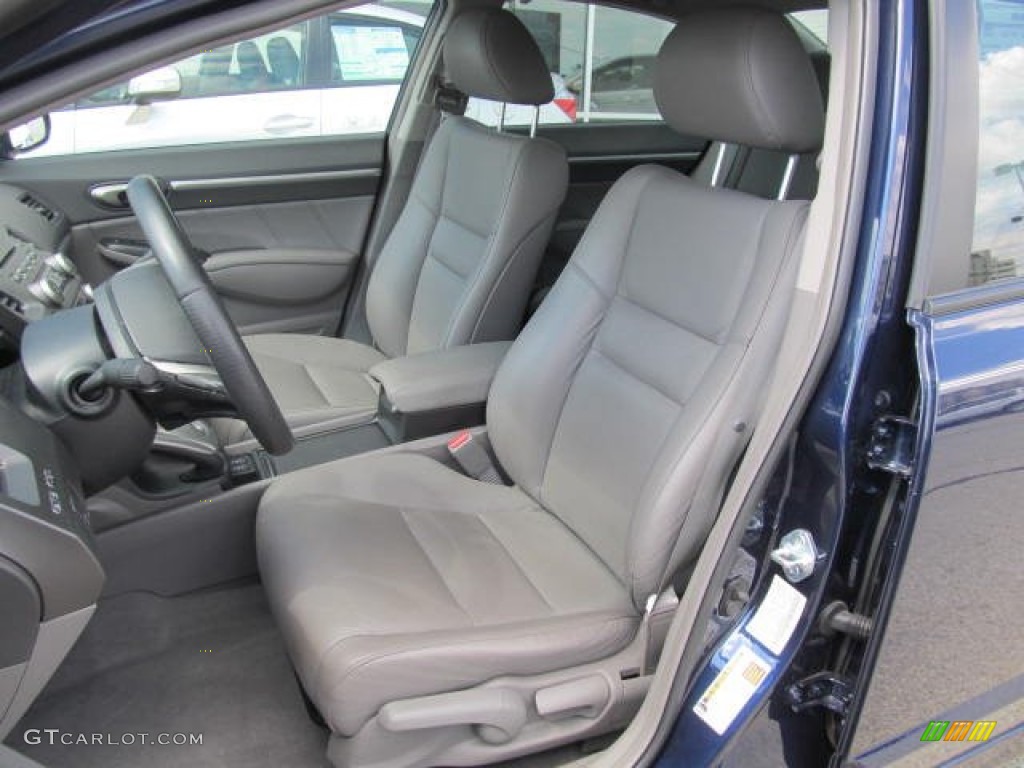 Gray Interior 2011 Honda Civic EX-L Sedan Photo #66645479