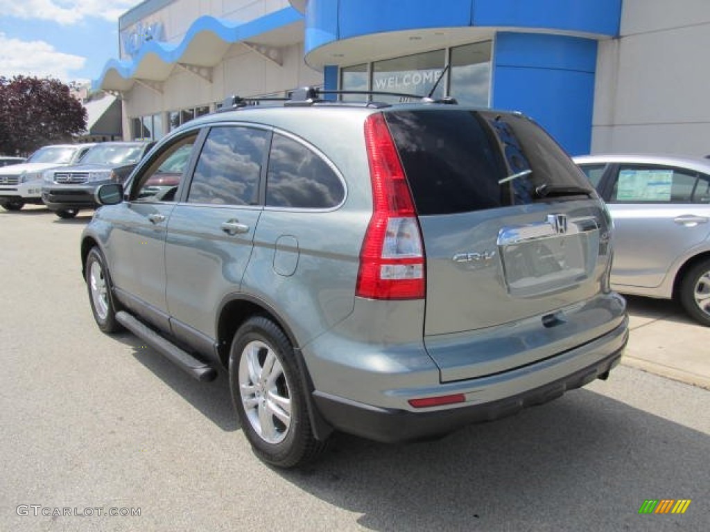 2010 CR-V EX-L AWD - Opal Sage Metallic / Ivory photo #3